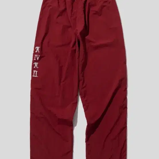 낫포너드 Brush NFND Logo Nylon Pants - Red