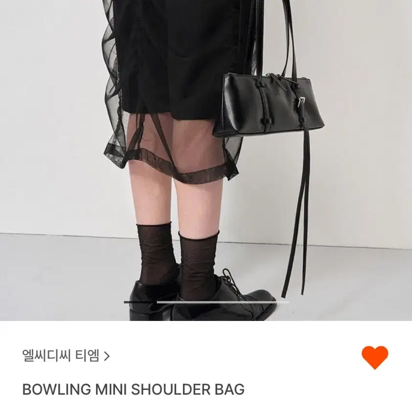 lcdc 엘씨디씨티엠 가방 bowling mini shoulder bag