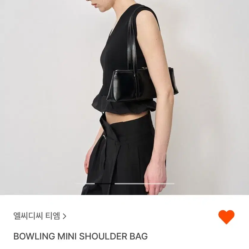 lcdc 엘씨디씨티엠 가방 bowling mini shoulder bag