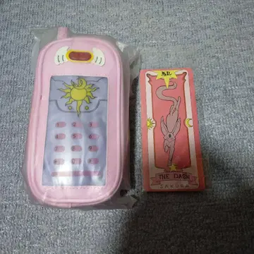 애니메이션 카드캡터 사쿠라 통신 전화기 모양 파우치
