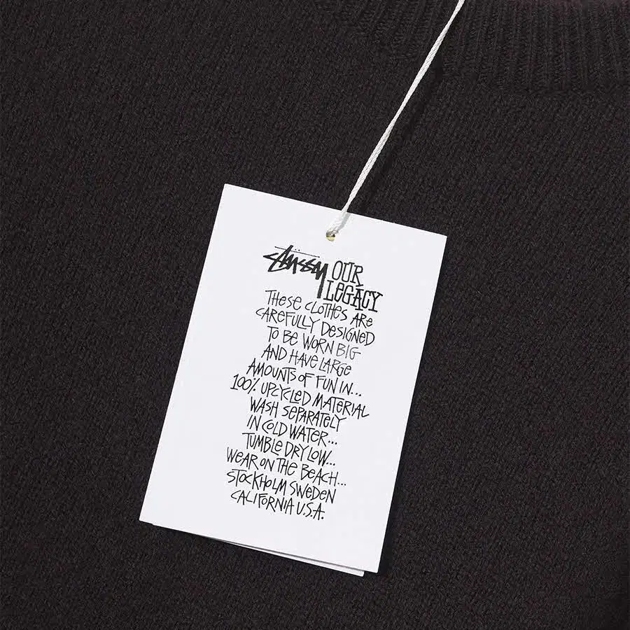 OUR LEGACY WORK SHOP x STUSSY knit top