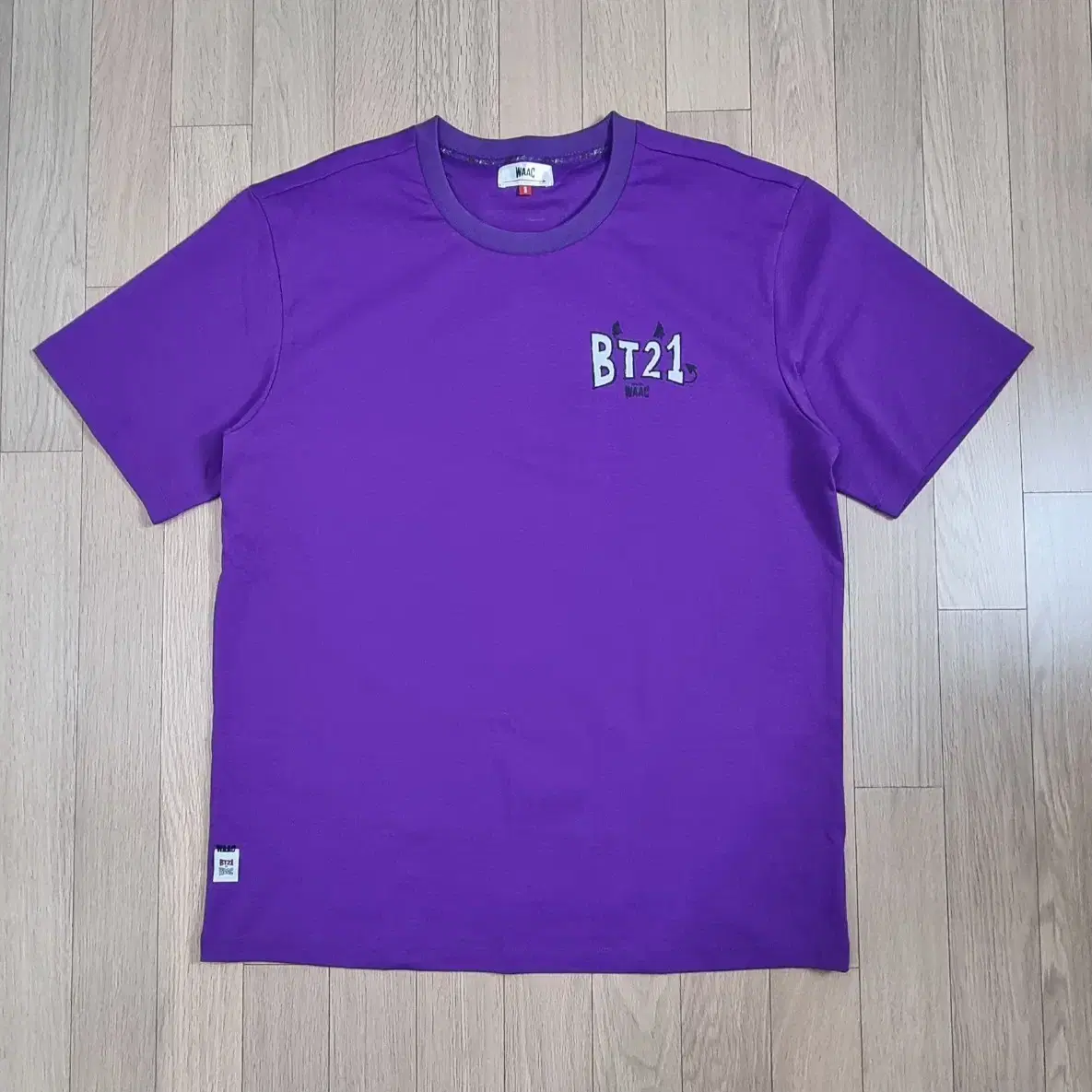 WAAC X BT21 RM 반팔 3size _ 공용,실측 확인