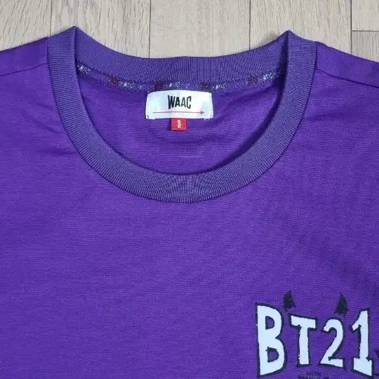 WAAC X BT21 RM 반팔 3size _ 공용,실측 확인