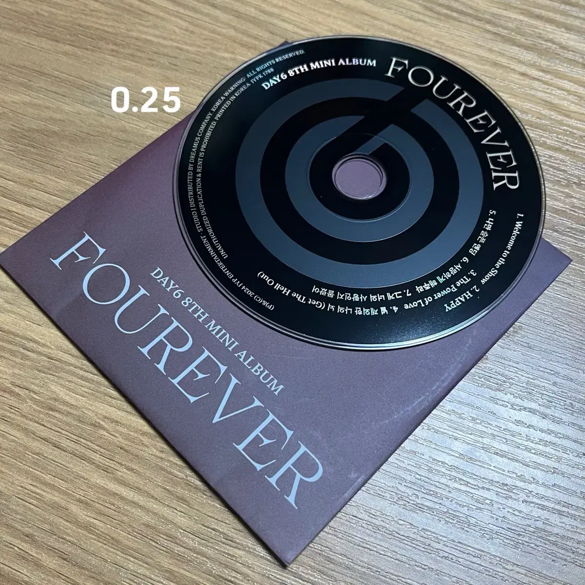 데이식스 day6 포에버 cd fourever 앨범