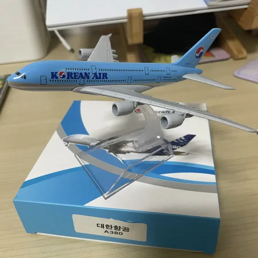 대한항공 A380 비행기 모형