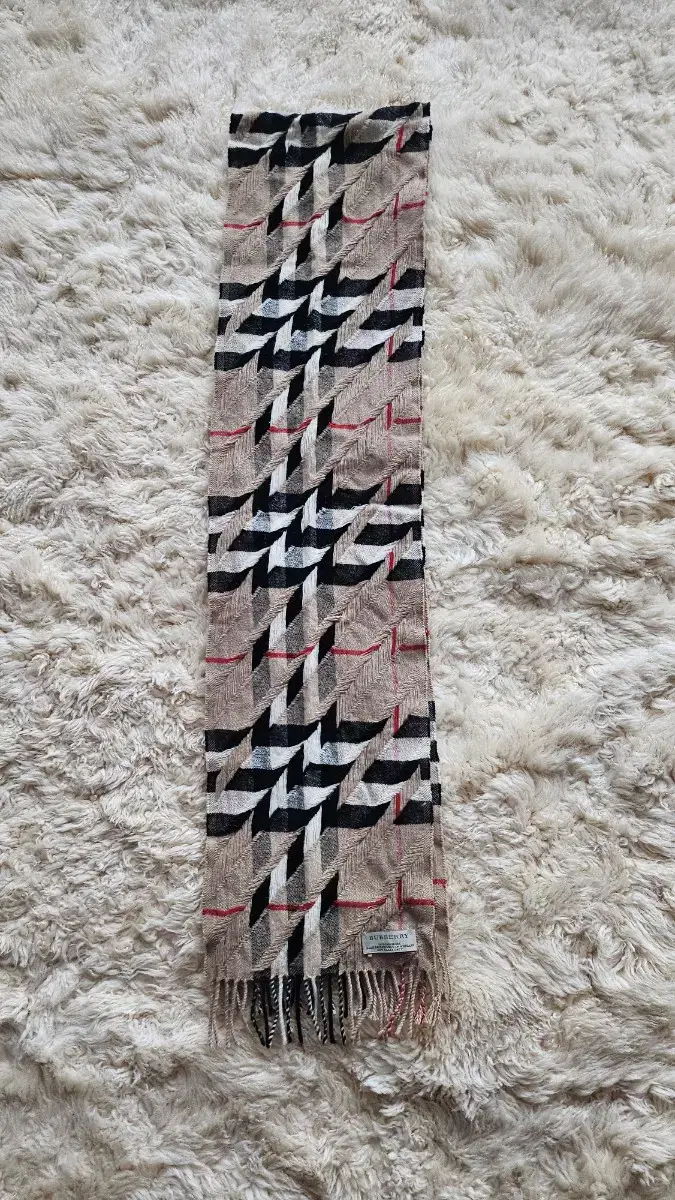 Two Burberry scarves