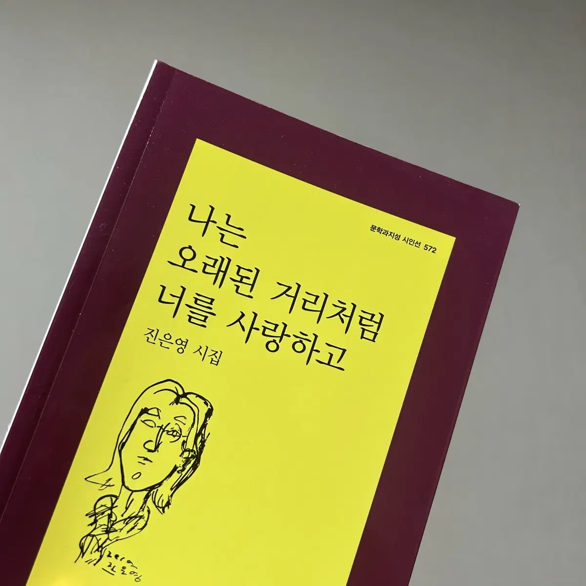 (새제품) 나는 오래된 거리처럼 너를 사랑하고 진은영 시인