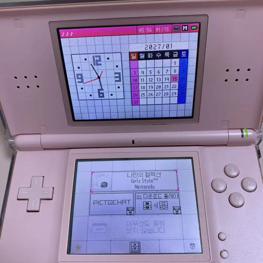 닌텐도 ds lite 노블핑크 놀동숲 일괄