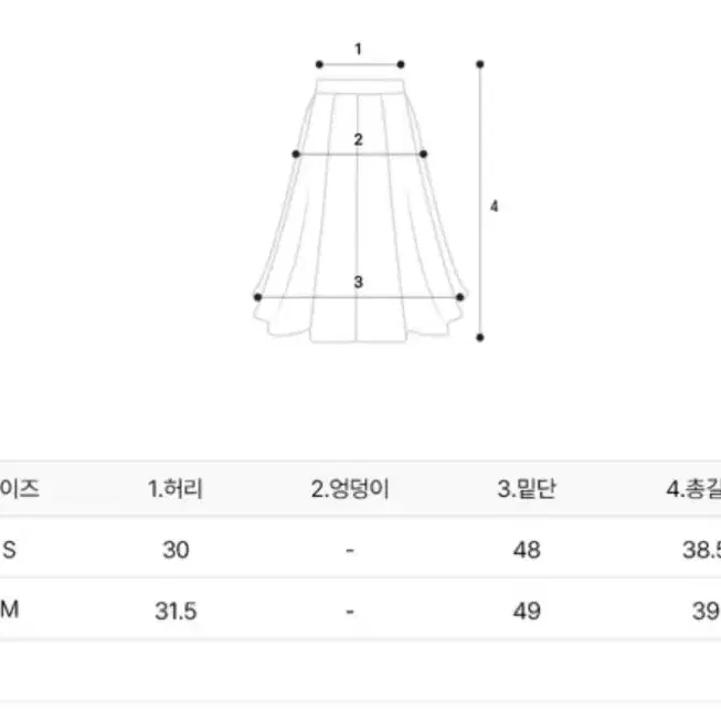 새상품)수입의류 큐빅 스커트