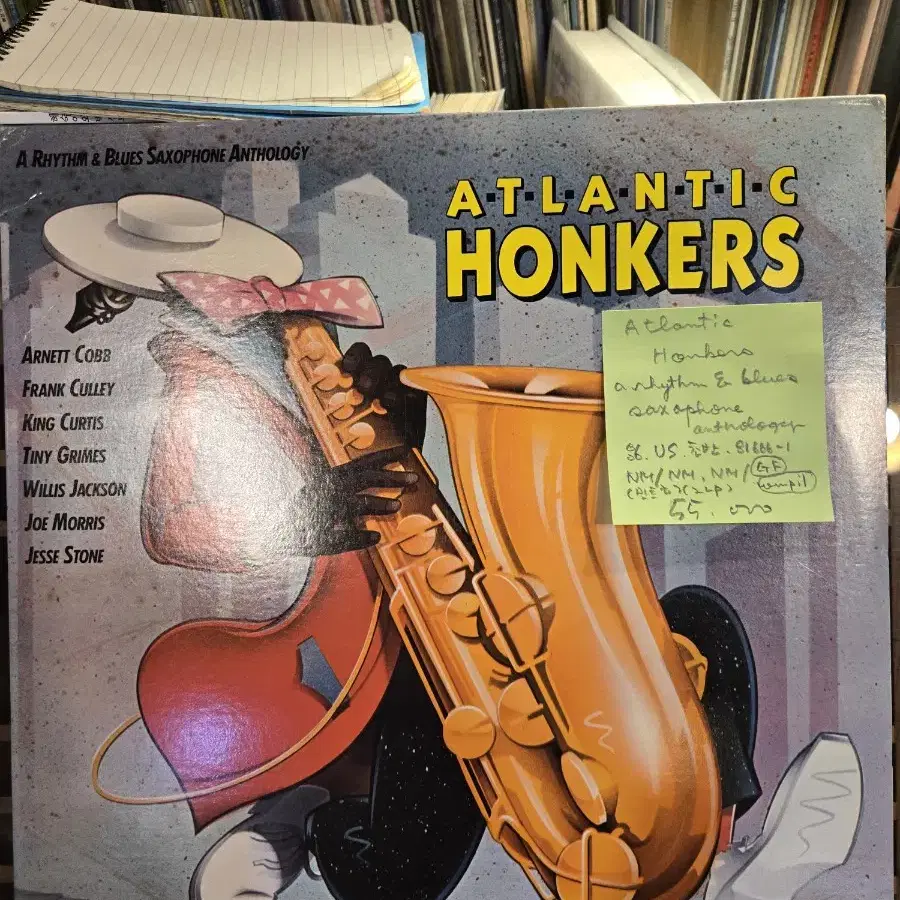 Atlantic Honkers.a rhythm & blues saxoph