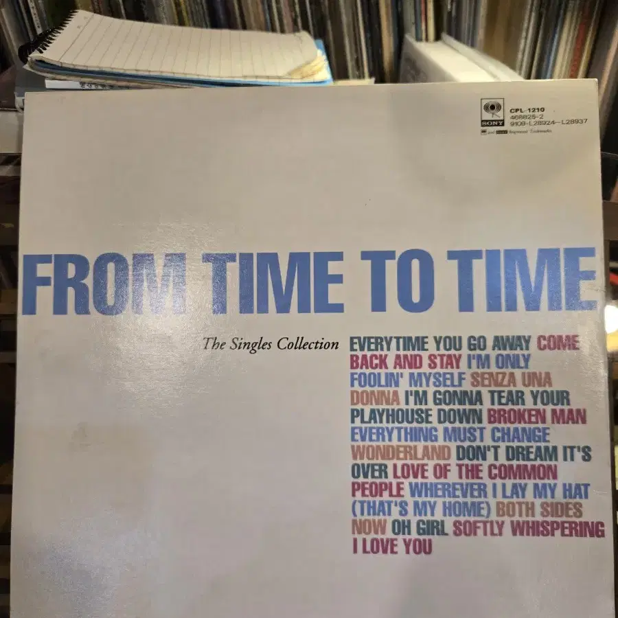 Paul Young.from time to time.91.지구.lp