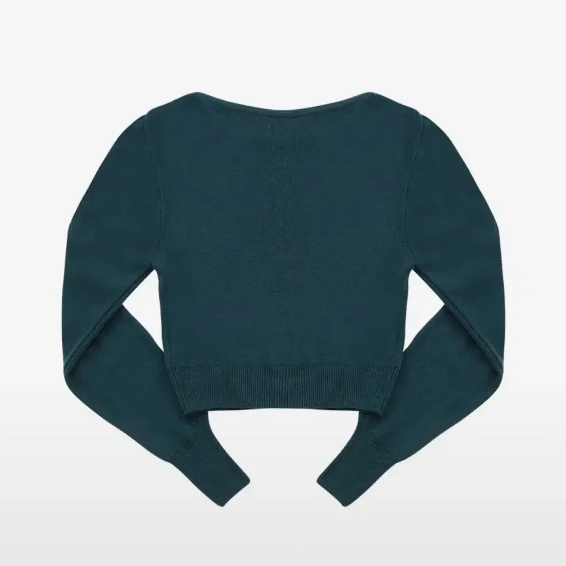 애즈온 보트넥니트 블루그린 BOAT NECK KNIT BLUE-GREEN