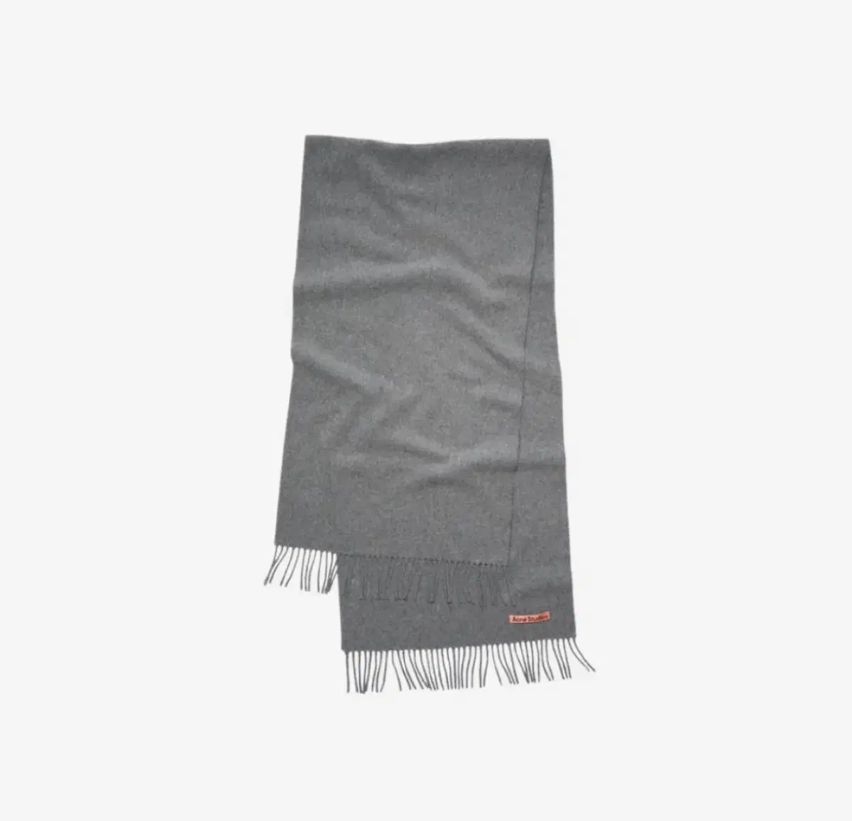 Acne Studios Narrow Wool Fringe Scarf Gr