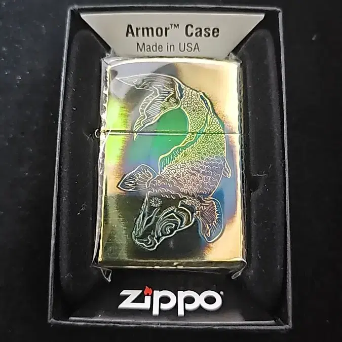 (새상품) 지포 zippo 아머 카라쿠사 피쉬