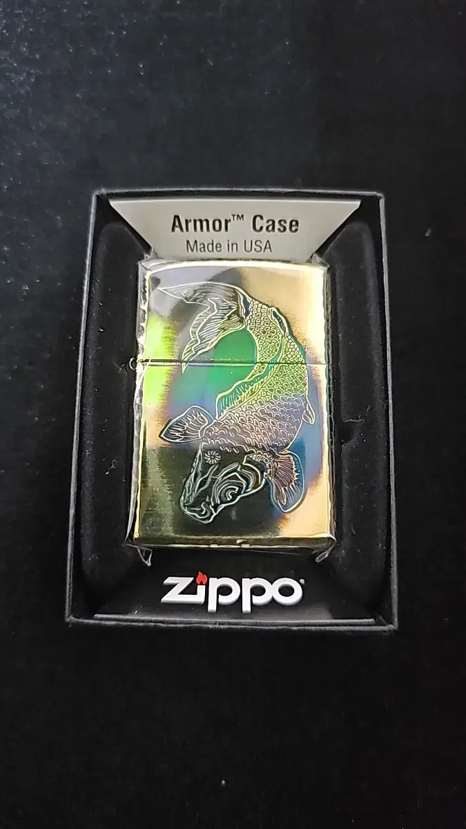 (새상품) 지포 zippo 아머 카라쿠사 피쉬