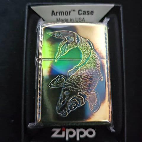 (새상품) 지포 zippo 아머 카라쿠사 피쉬