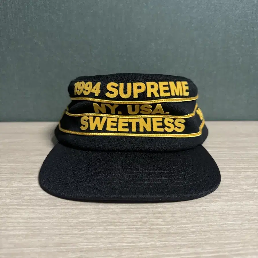 Supreme Pro Bowl Pillbox Hat Black