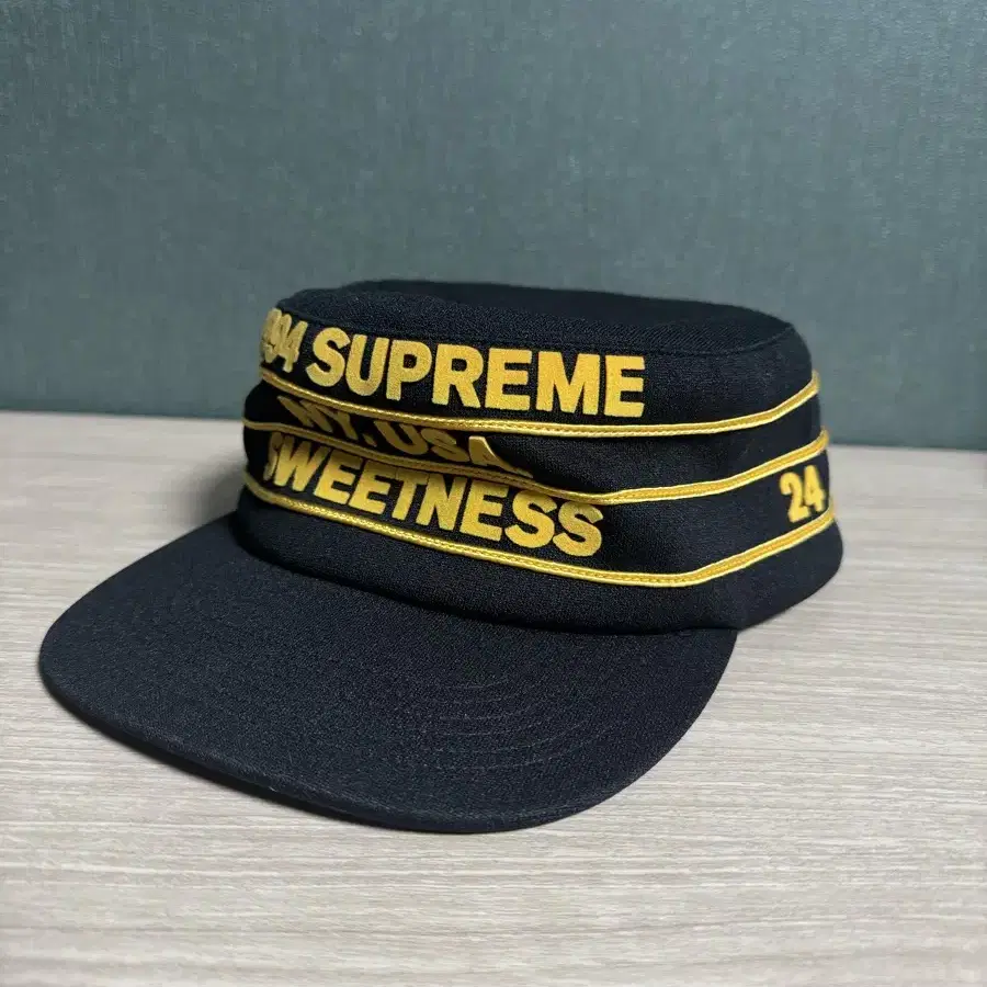 Supreme Pro Bowl Pillbox Hat Black