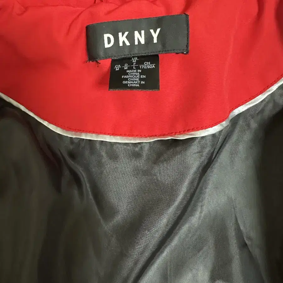 D K N Y 구스 패딩