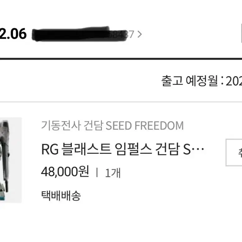 RG블레스트임펄스 건담