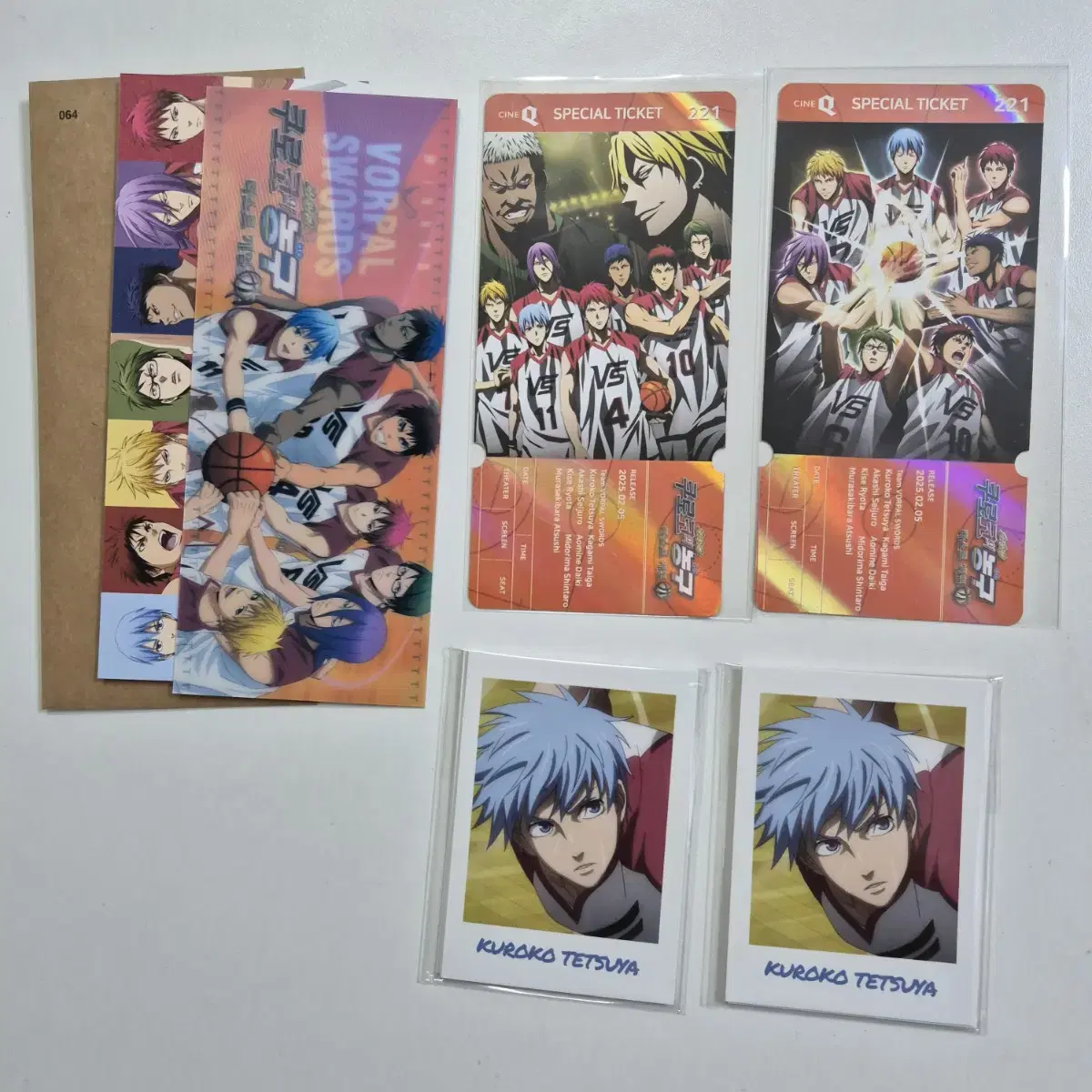 Kuroko's Basketball Cinecube special Tickets TTT pre-order benefit Merchandise CGV