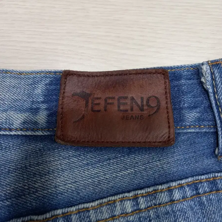 34 JEFEN9 JEANS 워싱 일자진 34-443