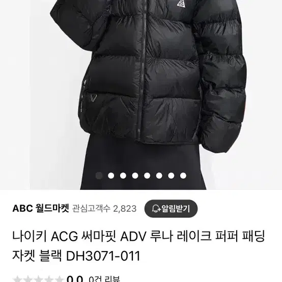 [L] 나이키 ACG 루나레이크 패딩