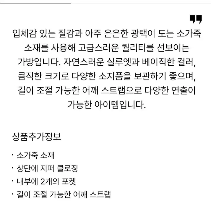 타임 가방 플로우 호보백