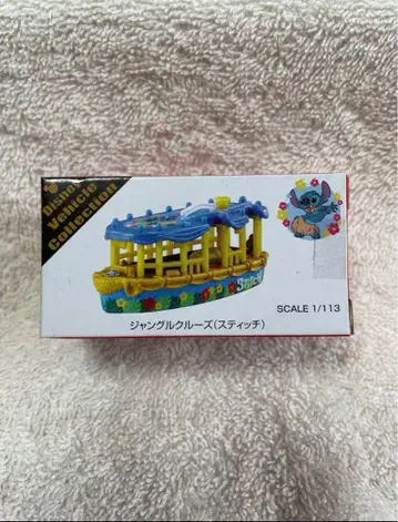 도쿄 디즈니랜드 토미카 정글 크루즈 스티치 새상품