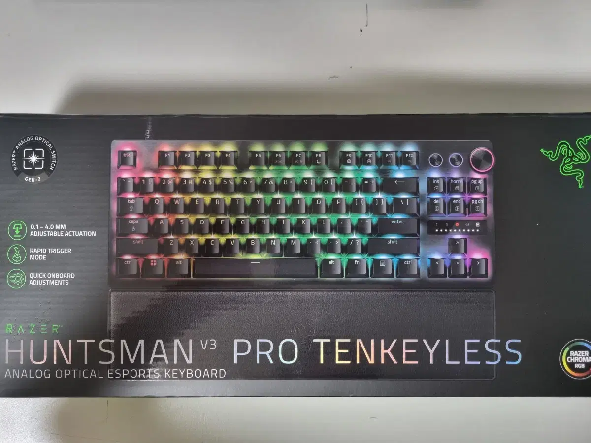 레이저 헌츠맨 v3 pro tkl 키보드