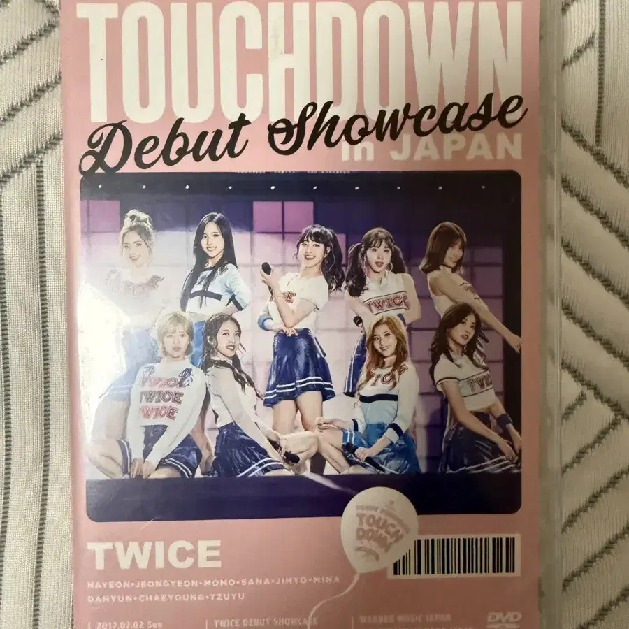 트와이스 일본 쇼케이스 터치다운 dvd