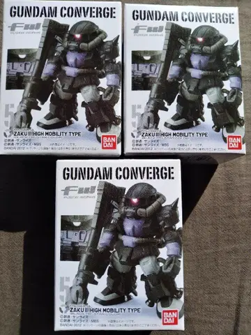 건담 컨버전스 고가동형 자쿠 3 세트 미개봉