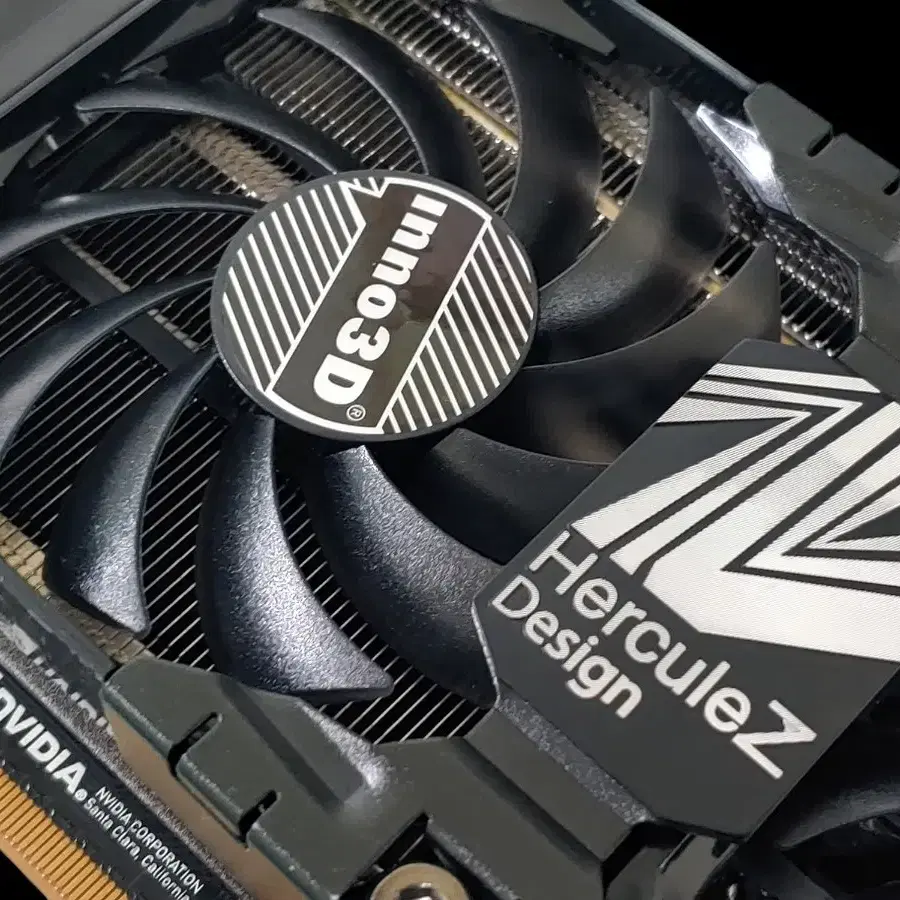 INNO3D 지포스 GTX1080Ti 11GB 그래픽카드 2팬