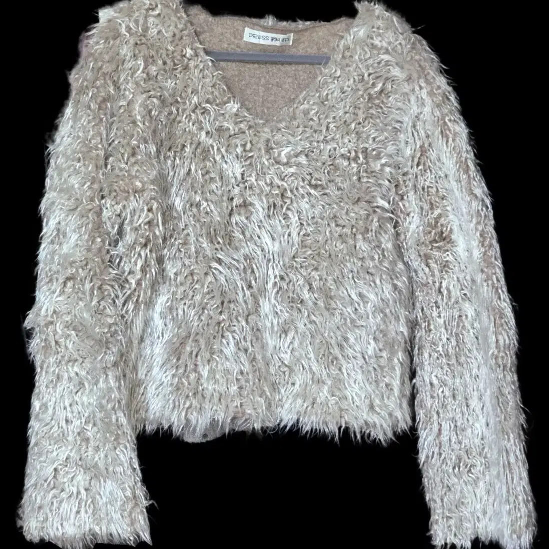 빈티지 퍼 니트 Vintage fur knit