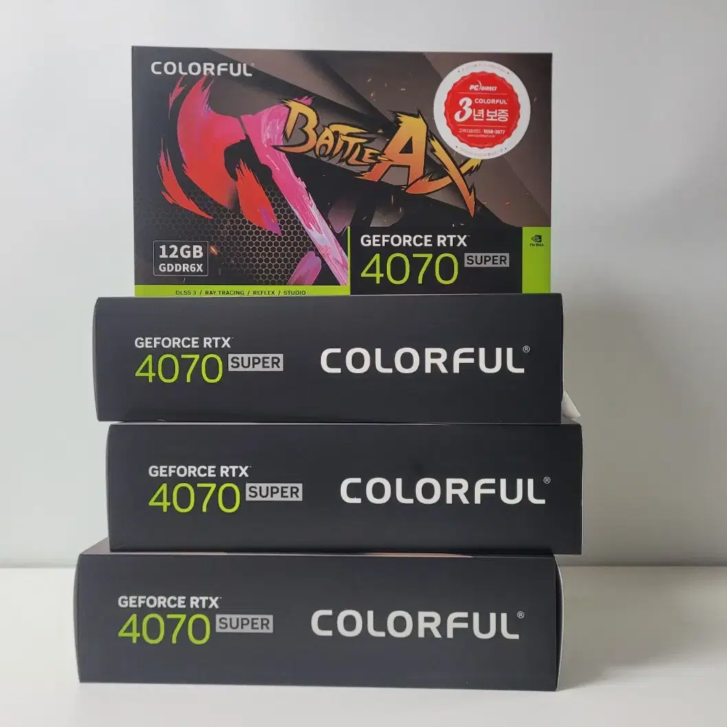 (새제품)COLORFUL 지포스 RTX 4070 SUPER 토마호크 EX