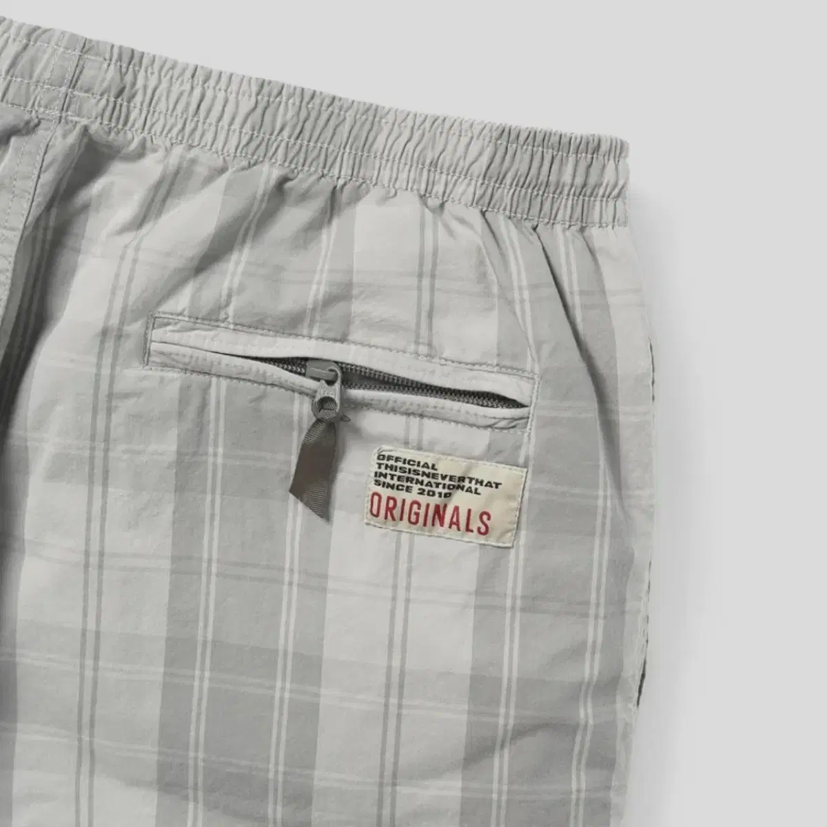 [디스이즈네버댓] reversible team pant grey 바지