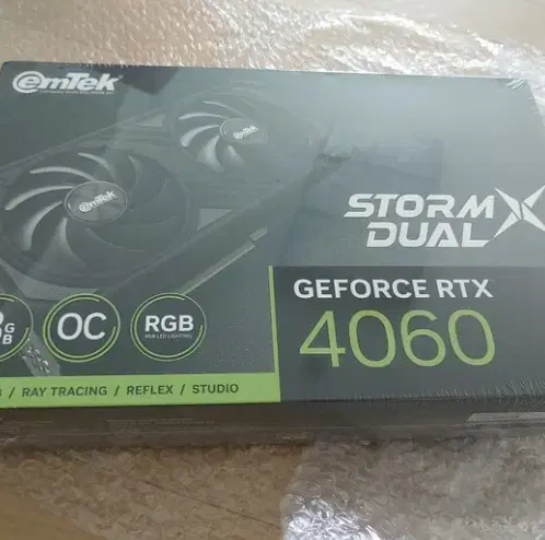 이엠텍 지포스 RTX 4060 STORM X Dual OC D6 8GB