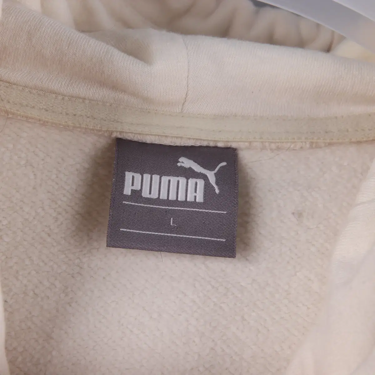 PUMA 푸마 플리스후디 폴라플리스 후드티셔츠 (L)