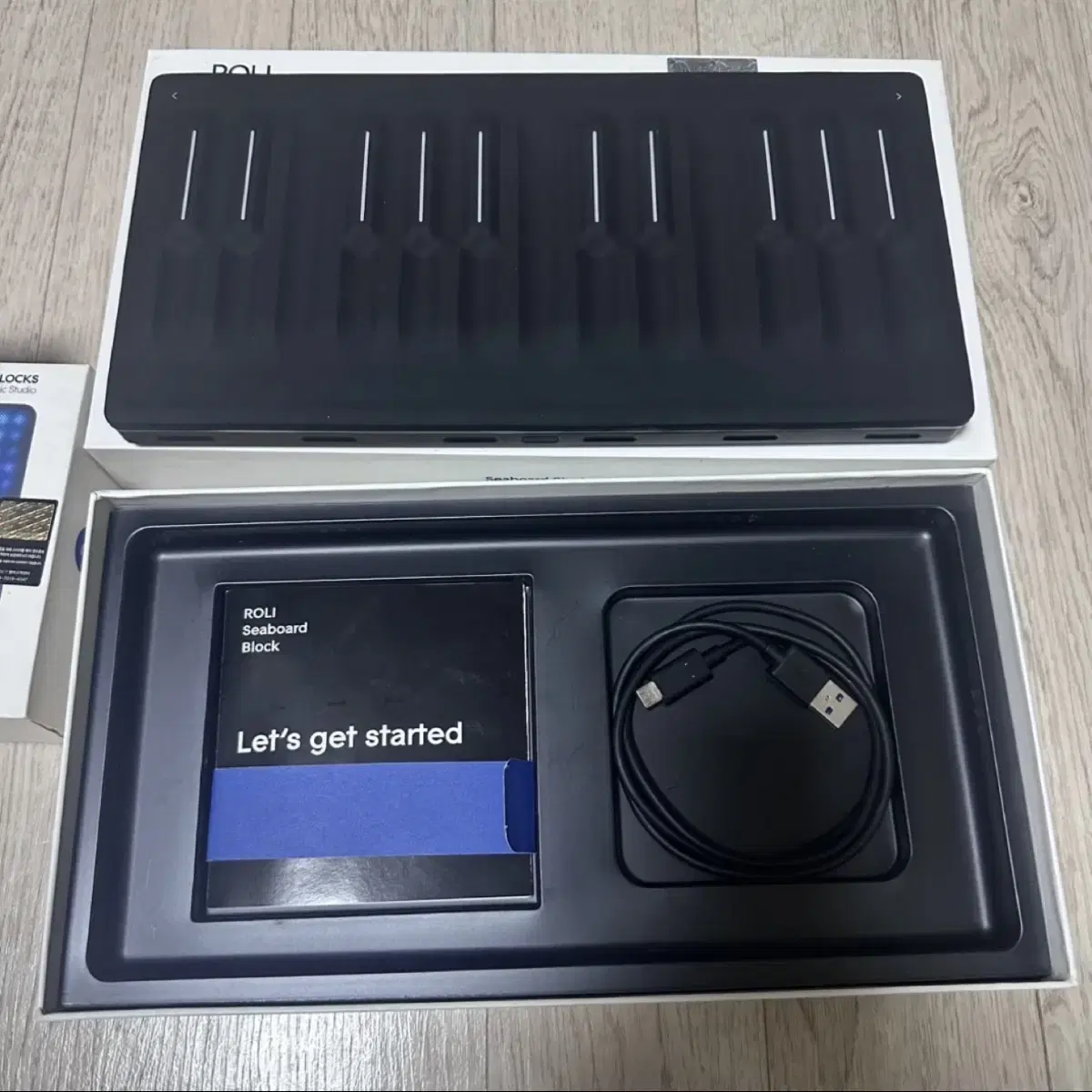 Roli 롤리 25 seaboard+ light pad+loop 세트