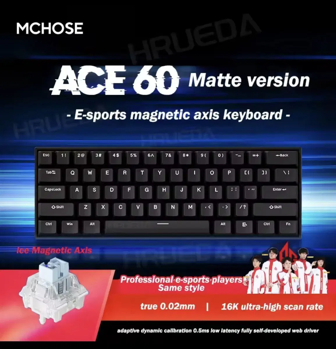 에이스 60 ace 60 아이스 마그네틱 축 non rgb