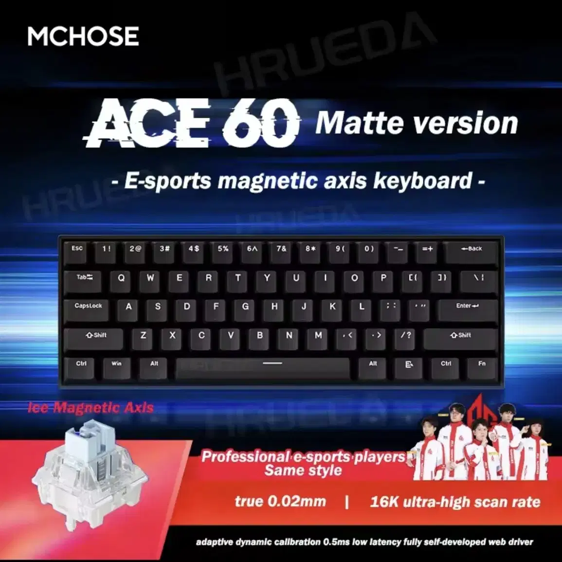 에이스 60 ace 60 아이스 마그네틱 축 non rgb