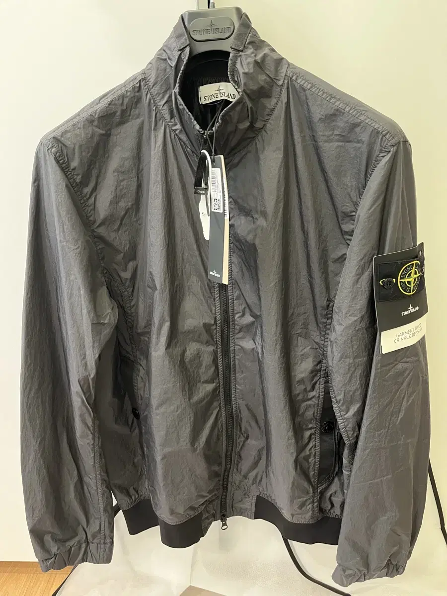 Stone Island 4100037 Crinkle Wrap R-NY Wind Resistant Jacket Anti