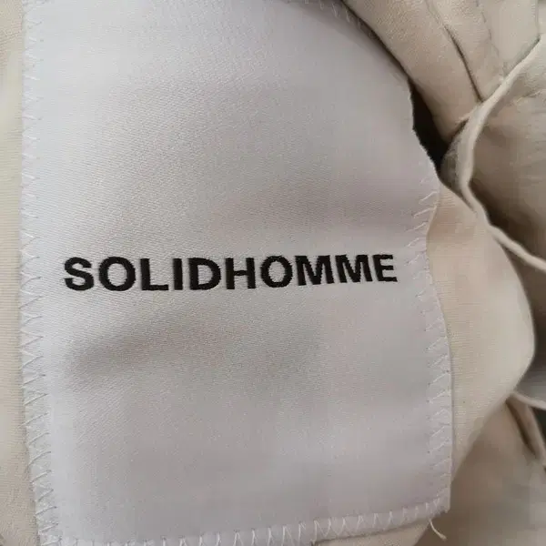 SOLIDHOMME 베이지 블레이저 | Men 48 A00161