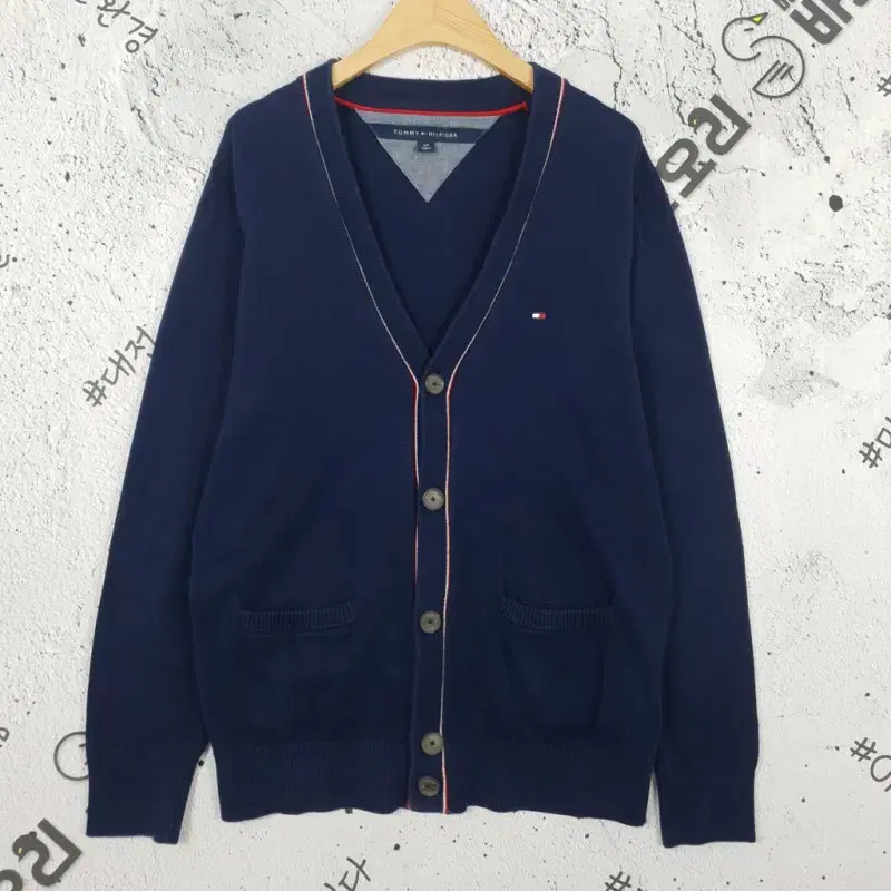 타미힐피거 TOMMY HILFIGER 가디건 네이비 2400020