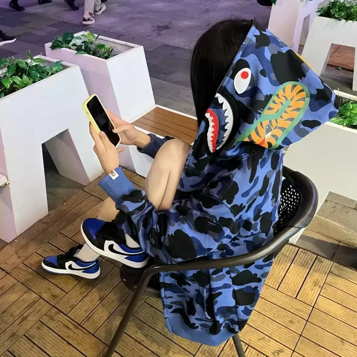 A BATHING APE Shark Full샤크 스웨트셔츠