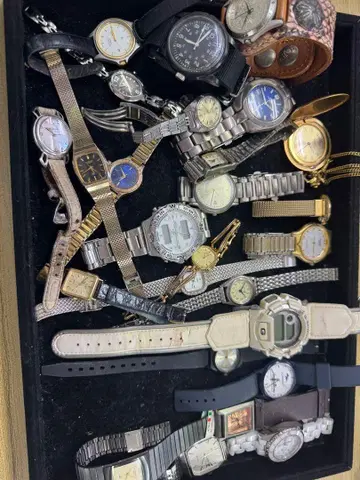 손목시계 정리 26개 도서 정크 세이코 시티즌