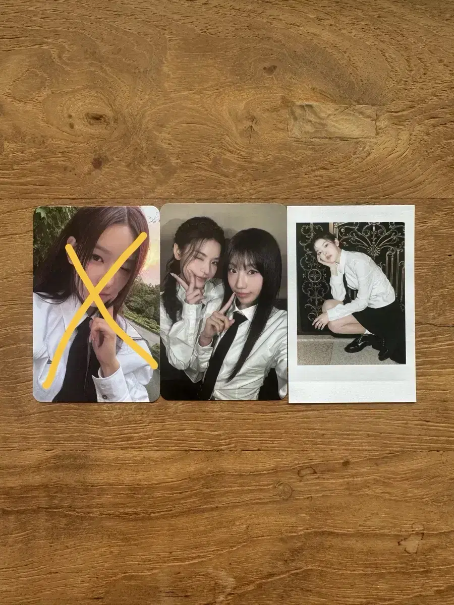 이즈나 앨범 포카 교환