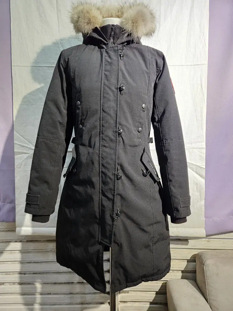 Canada Goose 캐나다구스롱패딩 블랙정품XS 44~55