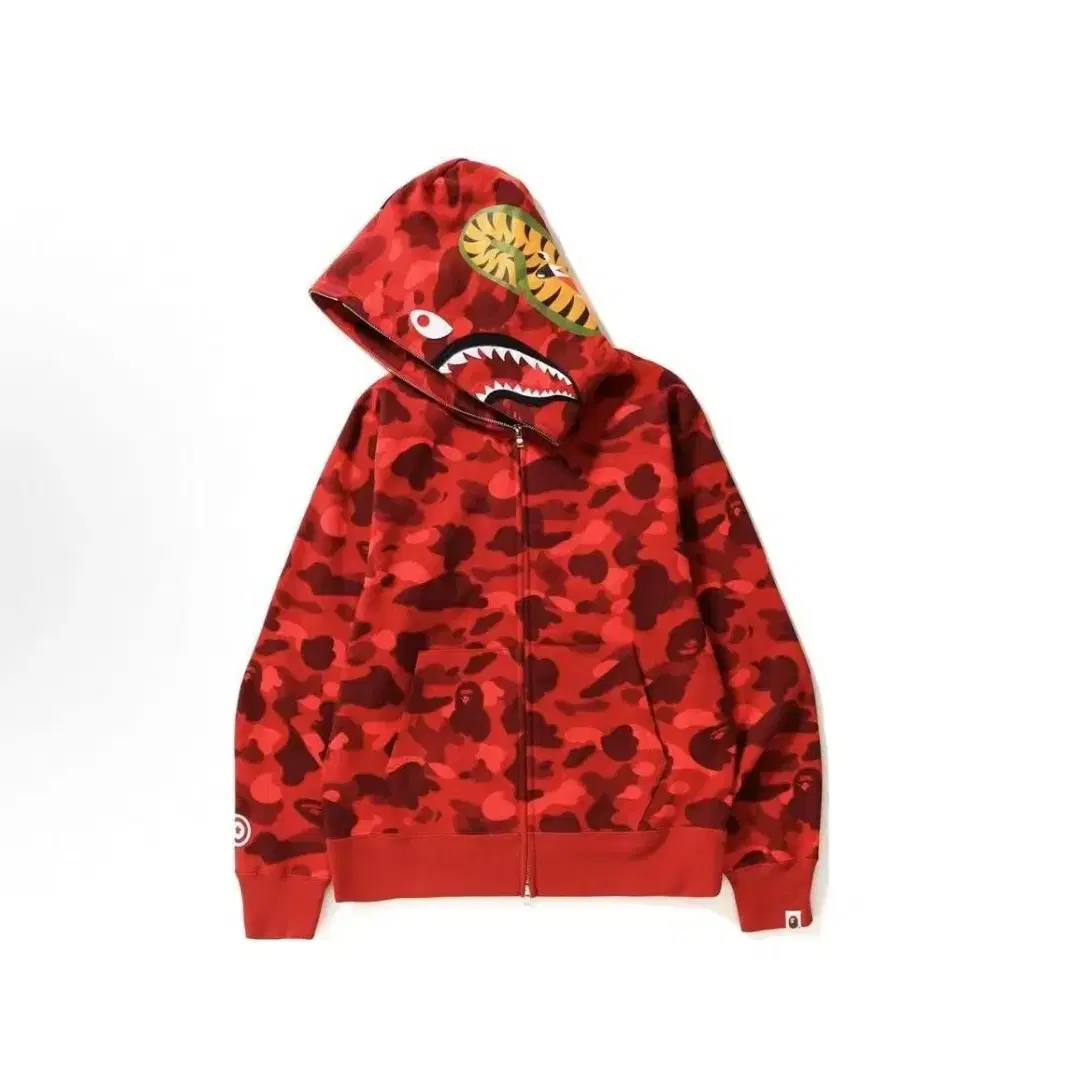 A BATHING APE Shark지퍼 후드 재킷