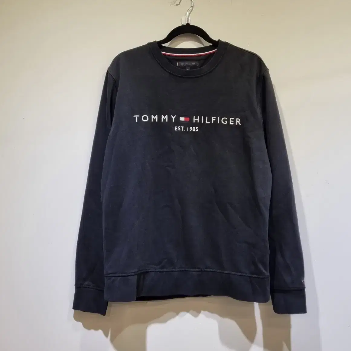 TOMMY HILFIGER 타미 기모 맨투맨